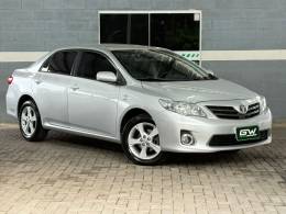 TOYOTA - COROLLA - 2013/2014 - Prata - Sob Consulta