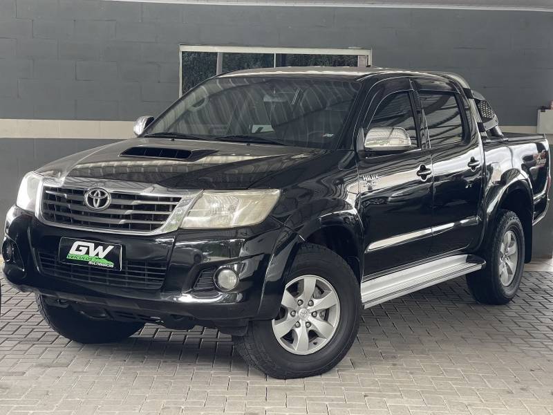 TOYOTA - HILUX - 2012/2013 - Preta - R$ 139.900,00