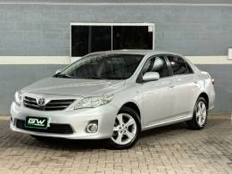 TOYOTA - COROLLA - 2013/2014 - Prata - Sob Consulta