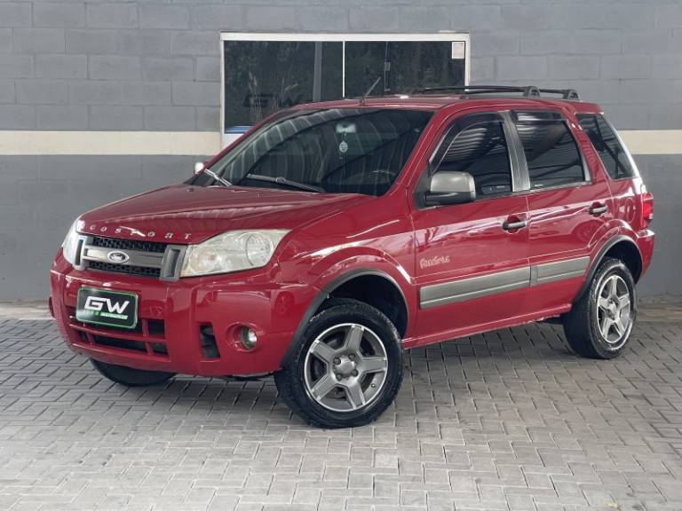 FORD - ECOSPORT - 2007/2008 - Vermelha - R$ 35.900,00