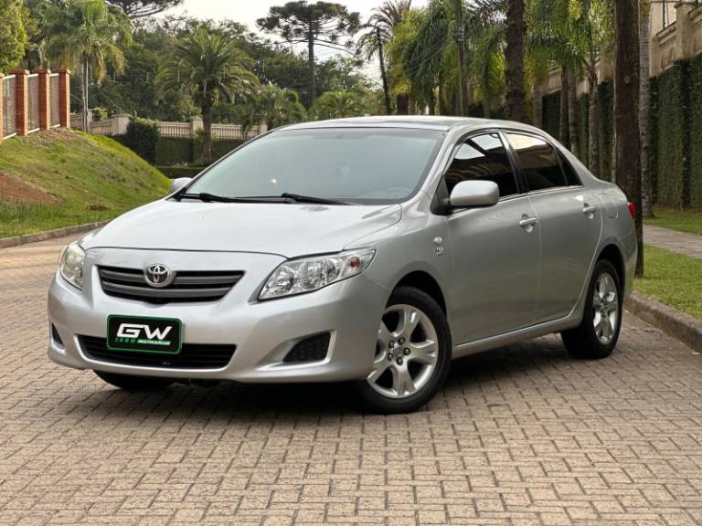 TOYOTA - COROLLA - 2009/2010 - Cinza - R$ 56.900,00