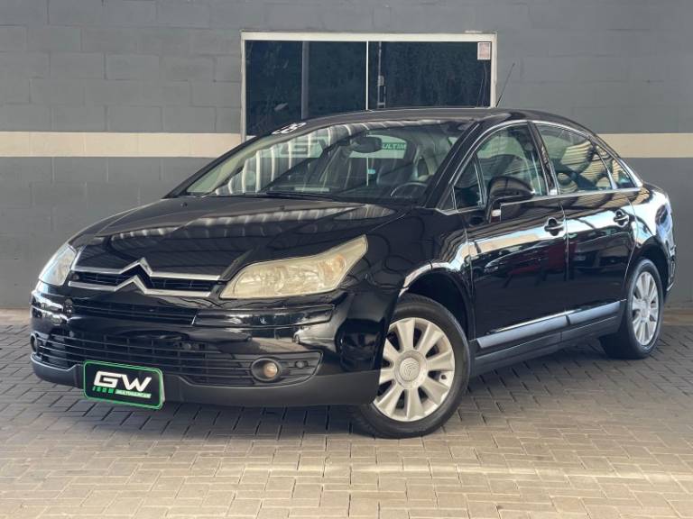 CITROËN - C4 - 2008/2008 - Preta - R$ 28.900,00